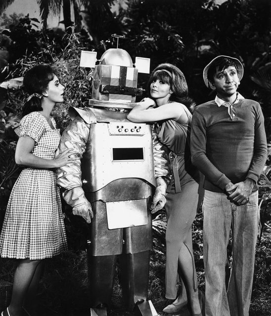 Robot appears during an episode of Gilligan's Island
