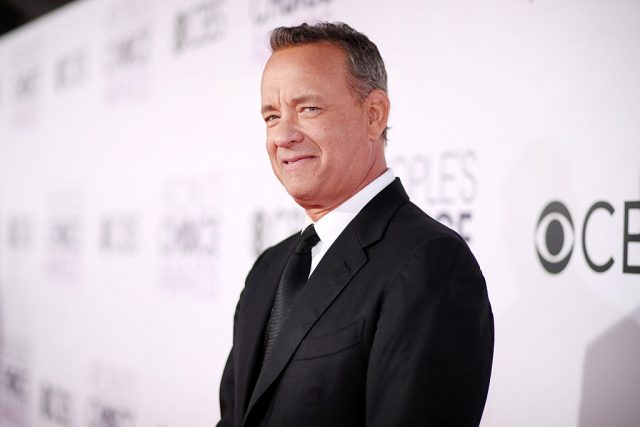 Tom Hanks in a suit
