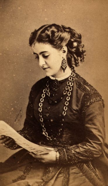 Adelina Patty, circa 1865 
