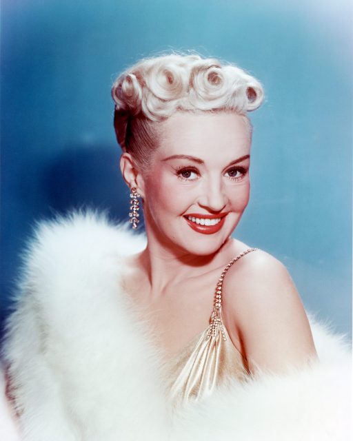 Actress Betty Garble, early 1940s 