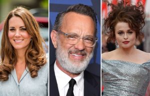 Kate Middleton + Tom Hanks + Helena Bonham Carter