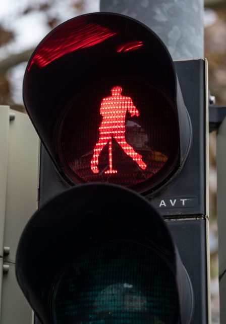 Elvis 2021 - a traffic light in Germany