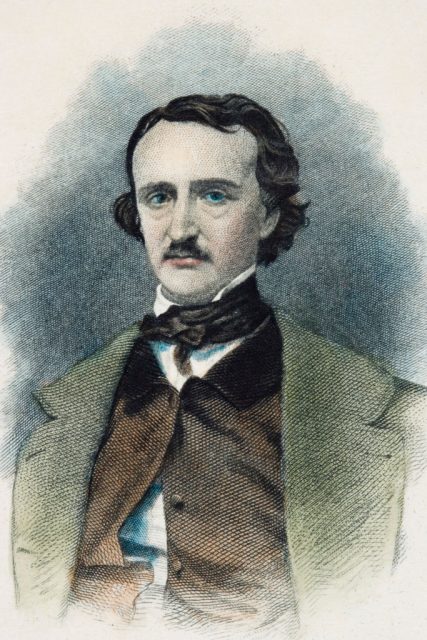 Unspecified – circa 1800: edgar allan poe 1809-1849 american writer. (photo by universal history archive/getty images)