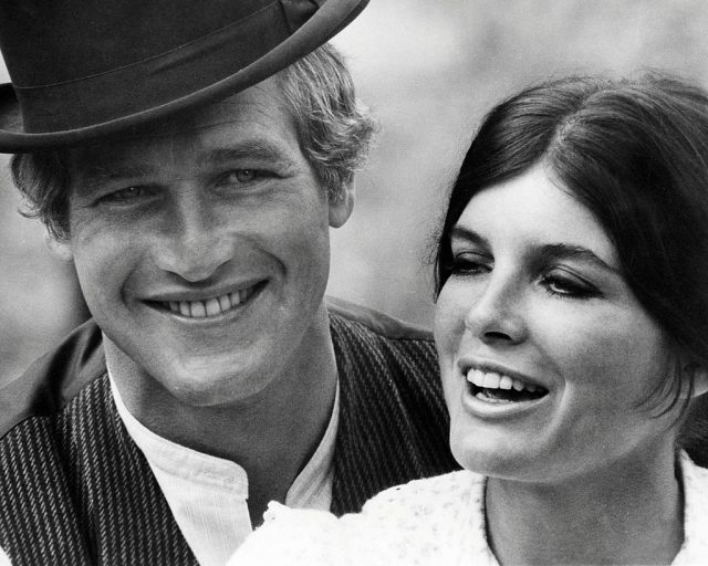 Paul newman and katharine ross in a promotional still for ‘butch cassidy and the sundance kid’, directed by george roy hill, 1969. (photo credit: silver screen collection/getty images)