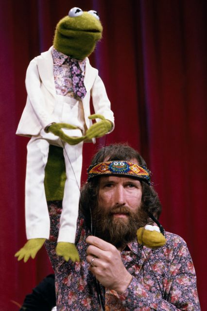 Jim henson is the creator and producer of the television program the muppet show, staring kermit the frog. (photo credit: nancy moran/sygma via getty images)