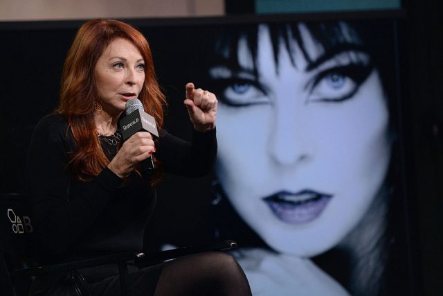 Actress cassandra peterson discusses her iconic character, elvira on december 15, 2016 in new york city. (photo credit: ben gabbe/getty images)