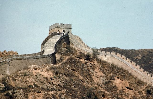 Section of the Great Wall of China 