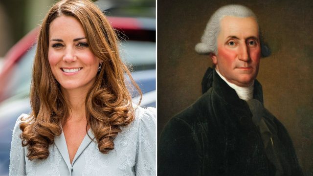 Kate Middleton + George Washington