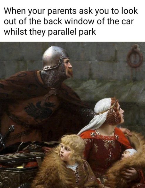 Parallel parking meme 