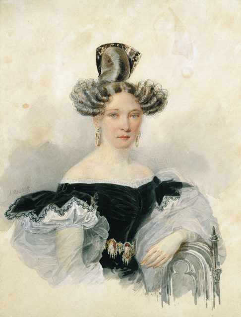 Portrait of Princess S. Lvova