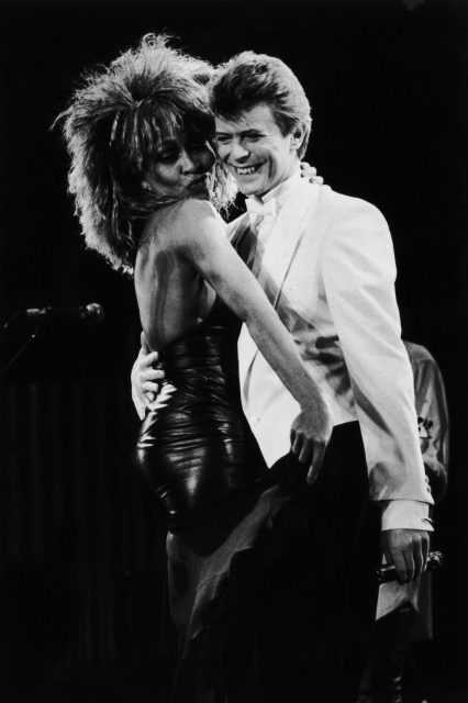 Tina Turner and David Bowie 
