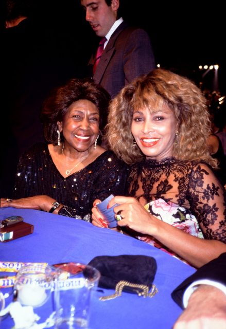 Tina Turner and her mother