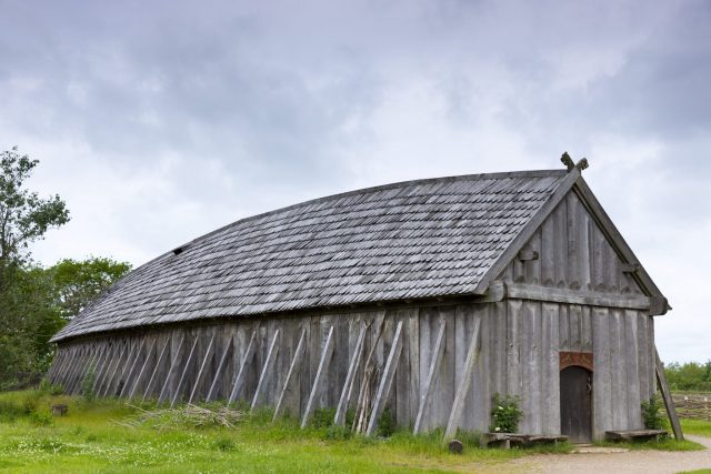 Traditional Viking Long House