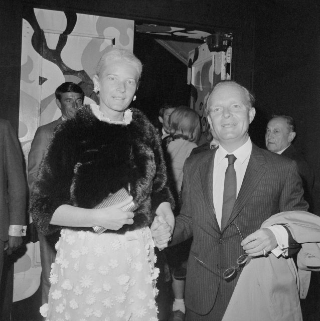 Truman capote and lucy douglas "c. Z" guest