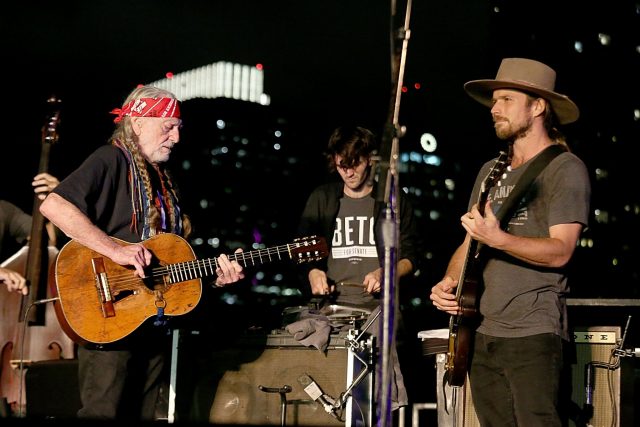 Willie Nelson and songs Micah and Lukas Nelson 