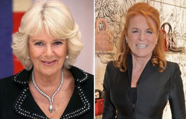 Left: Camilla, Duchess of Cornwall. Right: Sarah, Duchess of York (Photo Credit: David M. Benett/Dave Benett/Getty Images for Dior Couture & Chris Jackson – Pool / Getty Images)