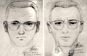 Two composite sketches of the Zodiac Killer