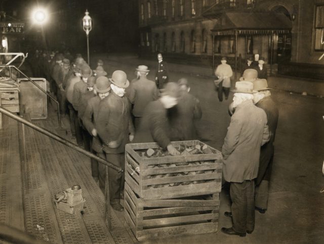 Bread Line during the Great Depression 