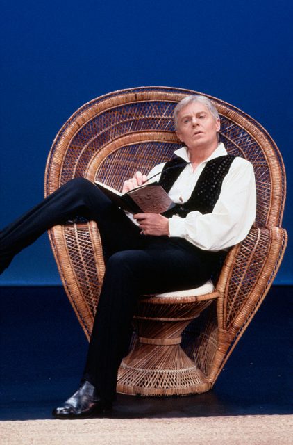 Derek Jacobi appears in an Ambassadors Theatre production of: ‘Mad, Bad and Dangerous’. (Photo Credit: robbie jack/Corbis via Getty Images)