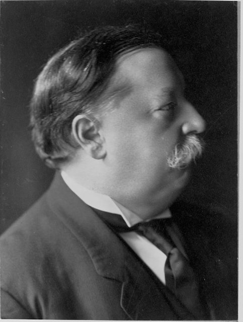 side image of William Howard Taft