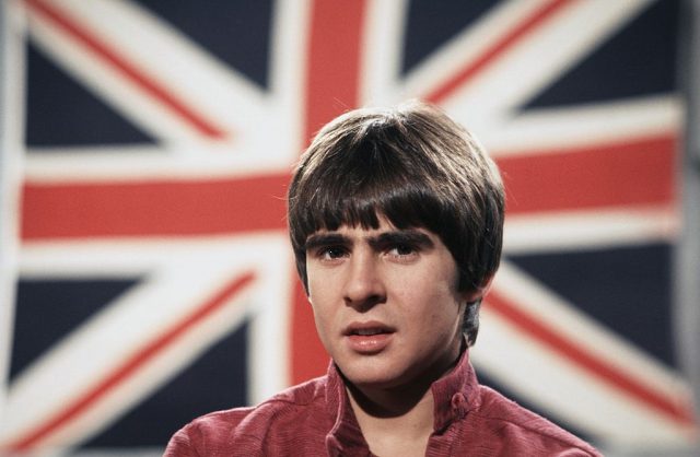 Davy Jones on the set of the television show The Monkees in December 1967 in Los Angeles, California. (Photo Credit: Michael Ochs Archives/Getty Images)