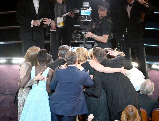 Another Angle of the Oscar Selfie