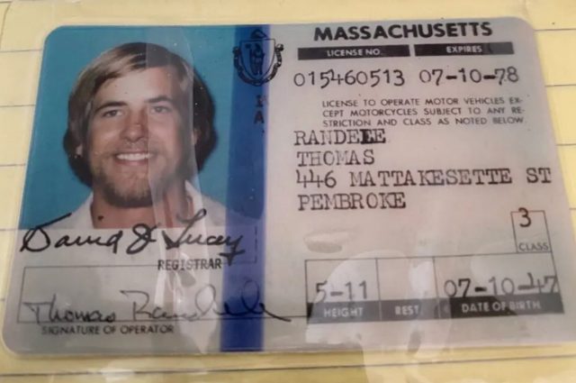 Driver's License featuring Theodore J. Conrad's image