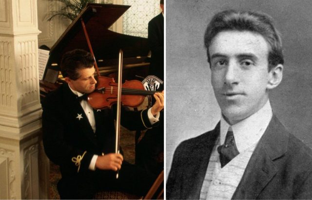 Wallace Hartley portrayal in Titanic movie and real life 