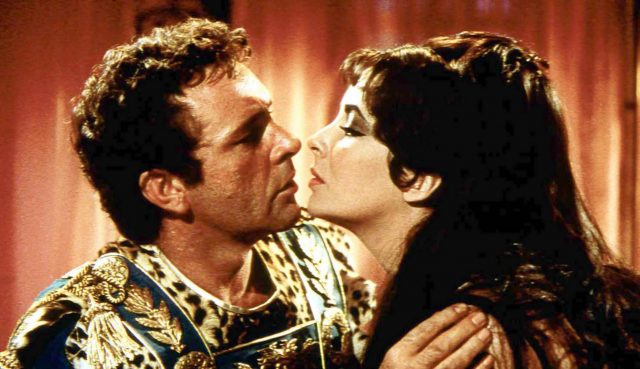 Elizabeth Taylor and Richard Burton in Cleopatra 