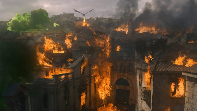 Kings Landing burning season 8 Game of Thrones 