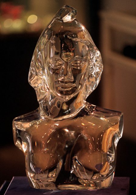crystal bust
