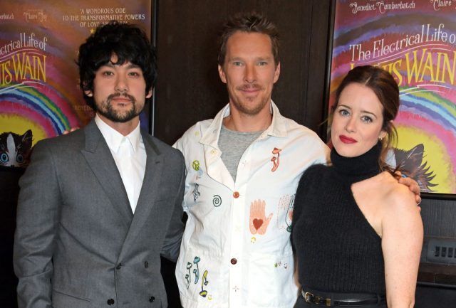 Will Sharpe, Benedict Cumberbatch and Claire Foy attend a special advanced screening of "The Electrical Life of Louis Wain"