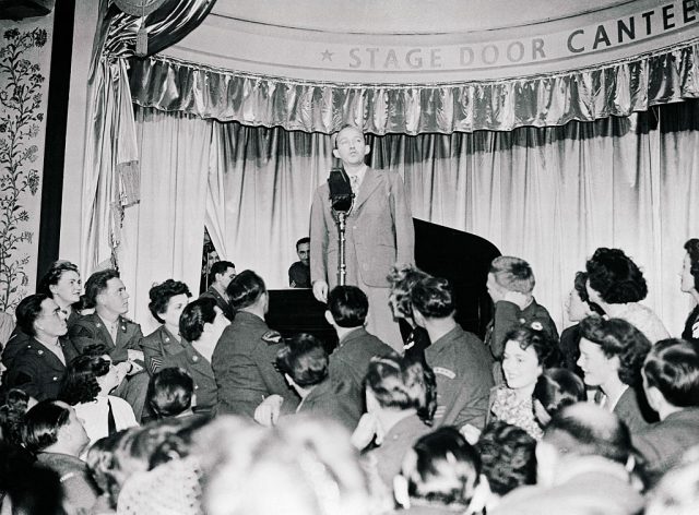 Bing Crosby performing