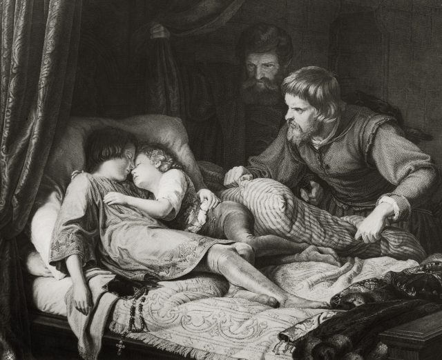 depiction of the murder of the two princes 