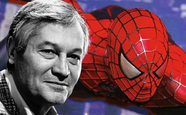 Roger Corman, film director, with Spider-Man (Photo Credit: Paco Junquera/Cover/Getty Images & Gareth Cattermole/Getty Images)