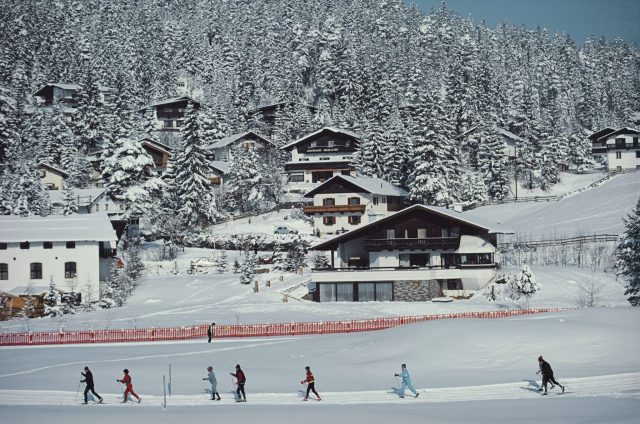 cross country skiing in Austria
