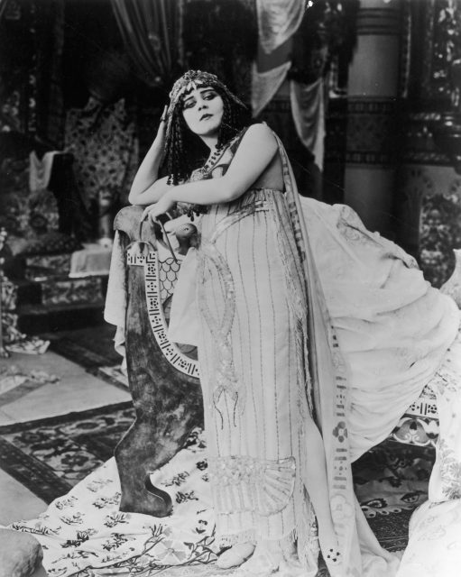 Theda Bara as Cleopatra 