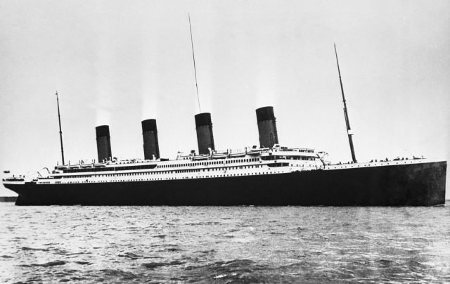 Titanic in Southampton, England 