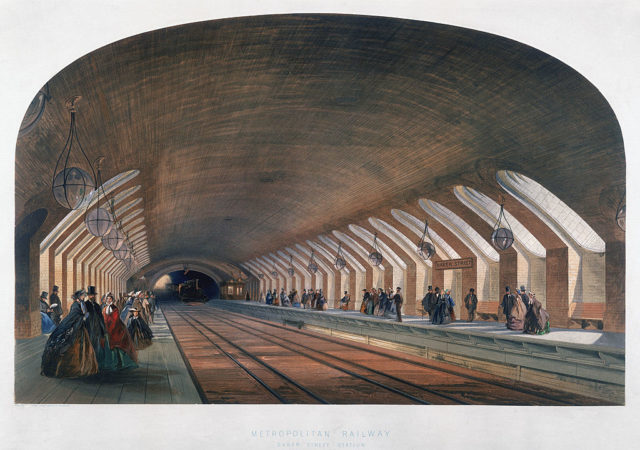 Baker Street Station 1863