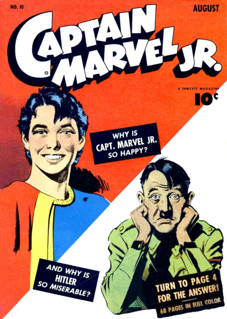 Captain Marvel Jr. cover