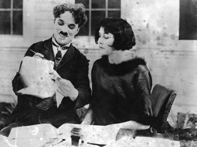 Charlie Chaplin and Lita Grey 