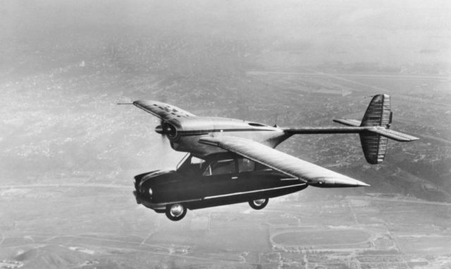 Model 118 ConvAirCar in the air