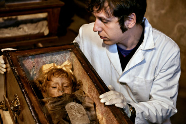 mummified body of Rosalia Lombardo