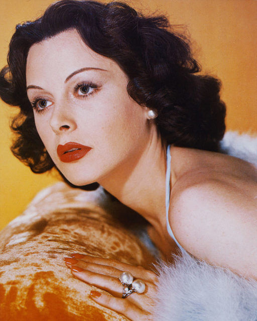 Headshot of Hedy Lamarr 