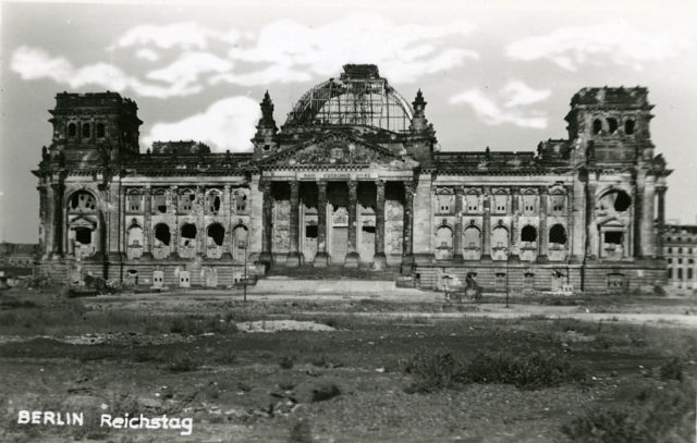Ruins of the Reichstag Building, Berlin 