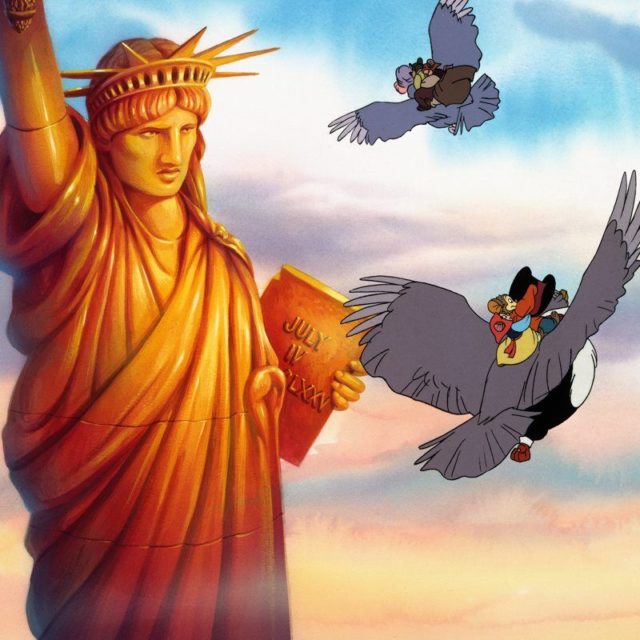 Statue of Liberty in An American Tail 