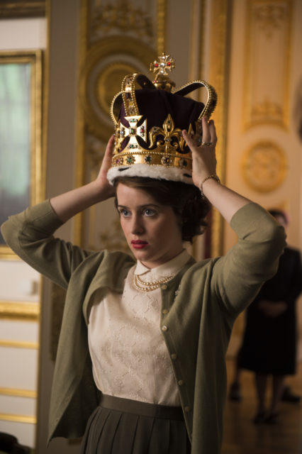 Clare Foy in The Crown 