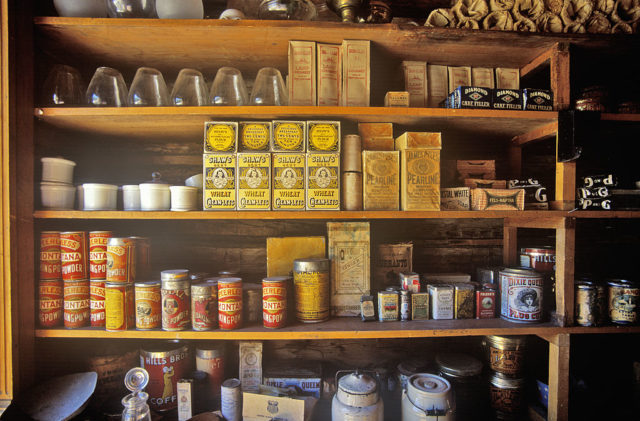 General Store with goods on shelves