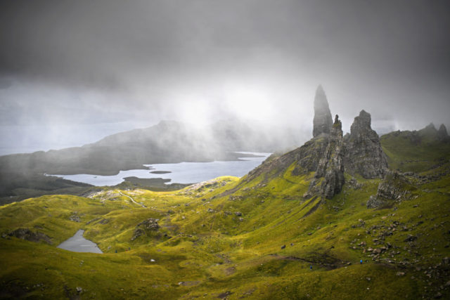 View of The Storr on the Isle of Skye
