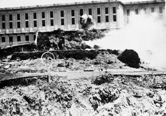 the siege of Alcatraz